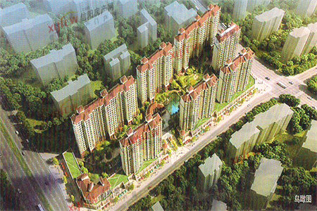 城西北城花园3室2厅1卫1m2精装修
